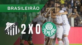 Brasileirão: Santos 2 - 0 Palmeiras (2019)