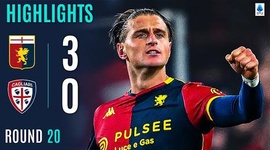 Serie A: Genoa 3 - 0 Cagliari (2025-2026)