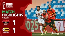 CAN: Angola 1 - 1 Zimbabwe (2025)