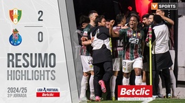 Liga Portugal Betclic: CF Estrela Amadora 2 - 0 FC Porto (2024-2025)