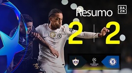 Liga Campeões: FK Qarabagh 2 - 2 Chelsea (2025-2026)