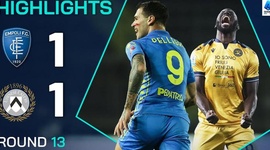 Serie A: Empoli 1 - 1 Udinese (2024-2025)