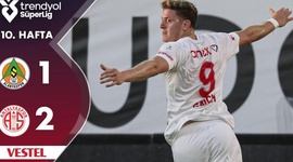 Super Ligi: Alanyaspor 1 - 2 Antalyaspor (2024-2025)