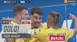 Liga Portugal Betclic: Estoril vs Farense, Golo 2-0 Tiago Araújo (2023-2024)