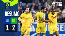 Ligue 1: Strasbourg 1 - 2 Nantes (2023-2024)