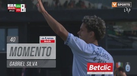 Liga Portugal Betclic: CF Estrela Amadora vs Santa Clara, Jogada Gabriel Silva, 40' (2024-2025)