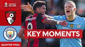 FA Cup: AFC Bournemouth 1 - 2 Man City (2024-2025)