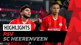 Eredivisie League: PSV 2 - 0 SC Heerenveen (2023-2024)