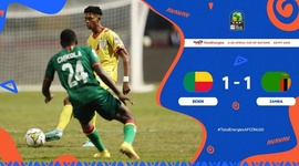 Campeonato Africano Sub-20: Benin 1 - 1 Zâmbia (2023)
