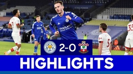Premier League: Leicester 2 - 0 Southampton (2020-2021)
