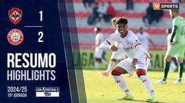 Liga Portugal 2 Meu Super: Oliveirense 1 - 2 U. Leiria (2024-2025)