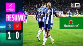 Liga Campeões: FC Porto 1 - 0 Arsenal (2023-2024)