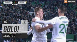 Taça de Portugal Placard: Sporting vs Tondela, Golo 4-0 Gyokeres (2023-2024)