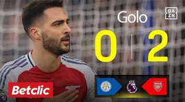 Premier League: Leicester vs Arsenal, Golo 0-2 Merino (2024-2025)