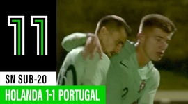 Elite League Sub-20: Holanda 1 - 1 Portugal (2019-2020)