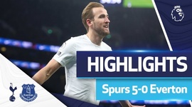 Premier League: Tottenham 5 - 0 Everton (2021-2022)