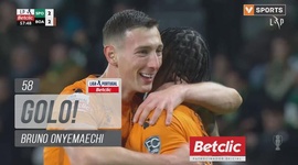 Liga Portugal Betclic: Sporting vs Boavista, Golo 2-2 Bruno Onyemaechi (2024-2025)