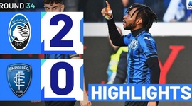 Serie A: Atalanta 2 - 0 Empoli (2023-2024)