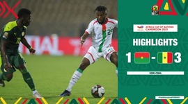 CAN: Burkina Faso 1 - 3 Senegal (2022)