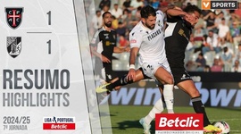 Liga Portugal Betclic: Casa Pia 1 - 1 V. Guimarães (2024-2025)