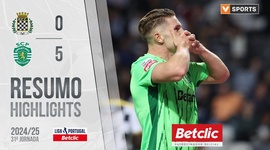 Liga Portugal Betclic: Boavista 0 - 5 Sporting (2024-2025)
