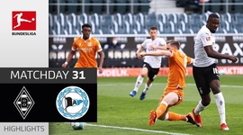 Bundesliga: Mönchengladbach 5 - 0 Bielefeld (2020-2021)