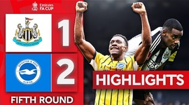 FA Cup: Newcastle 1 - 2 a.p Brighton (2024-2025)