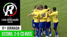 Liga Revelação: Estoril 2 - 0 Desp. Aves (2019-2020)