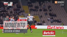 Liga Portugal Betclic: Boavista vs V. Guimarães, Jogada Steven Vitória, 27' (2024-2025)