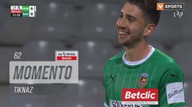 Liga Portugal Betclic: Moreirense vs Rio Ave, Jogada Tıknaz, 62' (2024-2025)