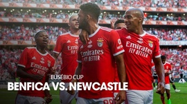 Amigáveis de clubes: Benfica 3 - 2 Newcastle (2022-2023)