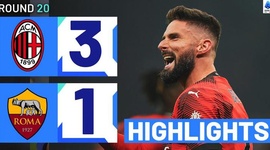 Serie A: Milan 3 - 1 Roma (2023-2024)