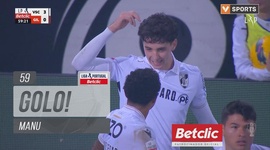 Liga Portugal Betclic: V. Guimarães vs Gil Vicente, Golo 3-0 Manu (2024-2025)