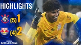 Copa Sudamericana: Corinthians 5 - 4 g.p RB Bragantino (2024)