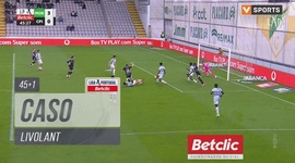 Liga Portugal Betclic: Moreirense vs Casa Pia, Caso Livolant, 46' (2024-2025)