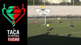 Taça de Portugal Placard: AD Sanjoanense 4 - 2 g.p Canelas 2010 (2020-2021)