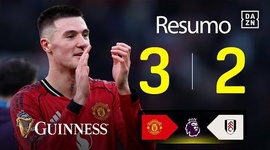 Premier League: Man Utd 3 - 2 Fulham (2025-2026)