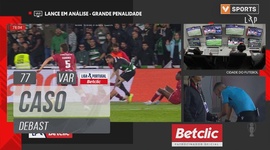 Liga Portugal Betclic: Gil Vicente vs Sporting, Caso Debast (VAR), 77' (2024-2025)