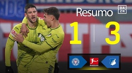 Bundesliga: Holstein Kiel 1 - 3 1899 Hoffenheim (2024-2025)