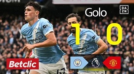 Premier League: Man City vs Man Utd, Golo 1-0 Foden (2025-2026)