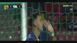 Liga Portugal Bwin: Desp. Chaves (1-1) Gil Vicente, Golo João Mendes (VAR), 46m (2022-2023)