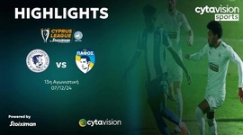 First Division: Achnas 0 - 2 Paphos FC (2024-2025)