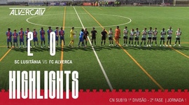 Juniores A S19 I Divisão: Lusitânia 2 - 0 Alverca (2023-2024)