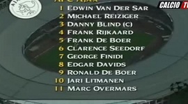 Liga Campeões: Ajax 1 - 0 Milan (1994-1995)