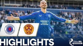 Premiership: Rangers 2 - 1 Motherwell (2024-2025)