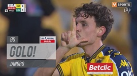 Liga Portugal Betclic: Estoril vs Rio Ave, Golo 2-1 Jandro (2024-2025)