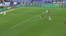 Serie A: Lazio vs Genoa, Golo 2-0 K. Taylor (2025-2026)