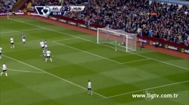 Premier League: Aston Villa 0 - 3 Man Utd (2013-2014)
