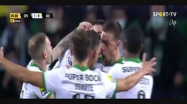Liga Portugal Bwin: Sporting (1-0) Arouca, Golo Slimani, 46m (2021-2022)