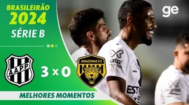 Série B: Ponte Preta 3 - 0 Amazonas FC (2024)